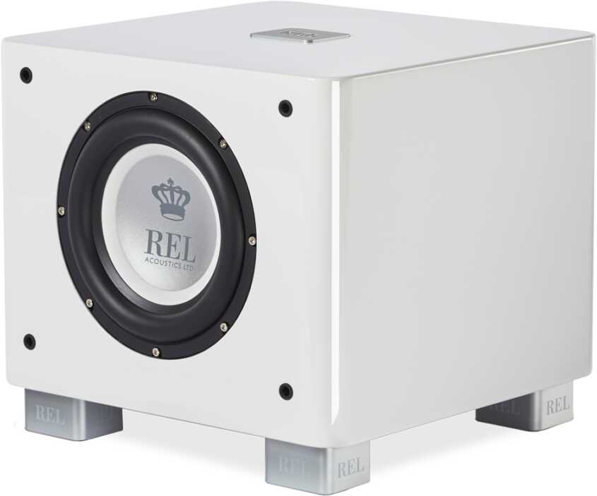 REL T/7x Piano White - Subwoofer aktywny