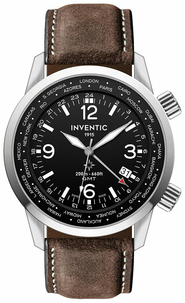 Фото - Наручний годинник GMT Zegarek Inventic C54540.41.65 A3 Aero  Gents - Natychmiastowa WYSYŁKA 0 