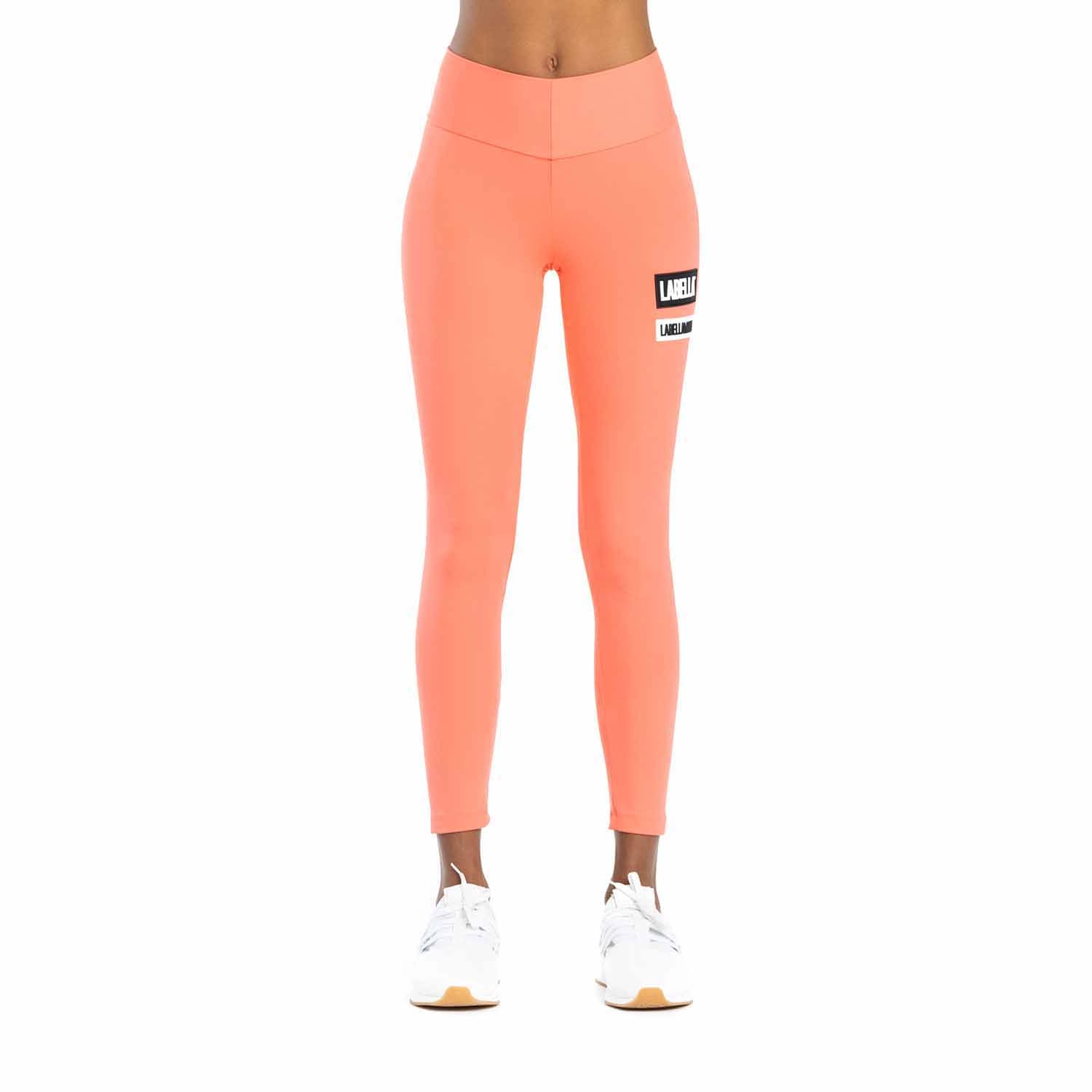 Legginsy damskie LABELLAMAFIA LEGGING GO ON CORAL
