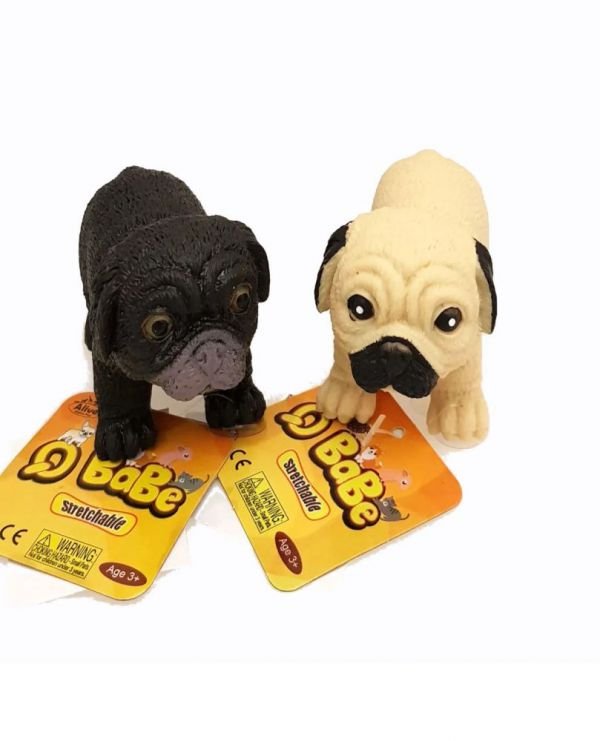 Hipo Buldog z groszkiem 10cm 2 kolory A215-DB cena za 1 szt