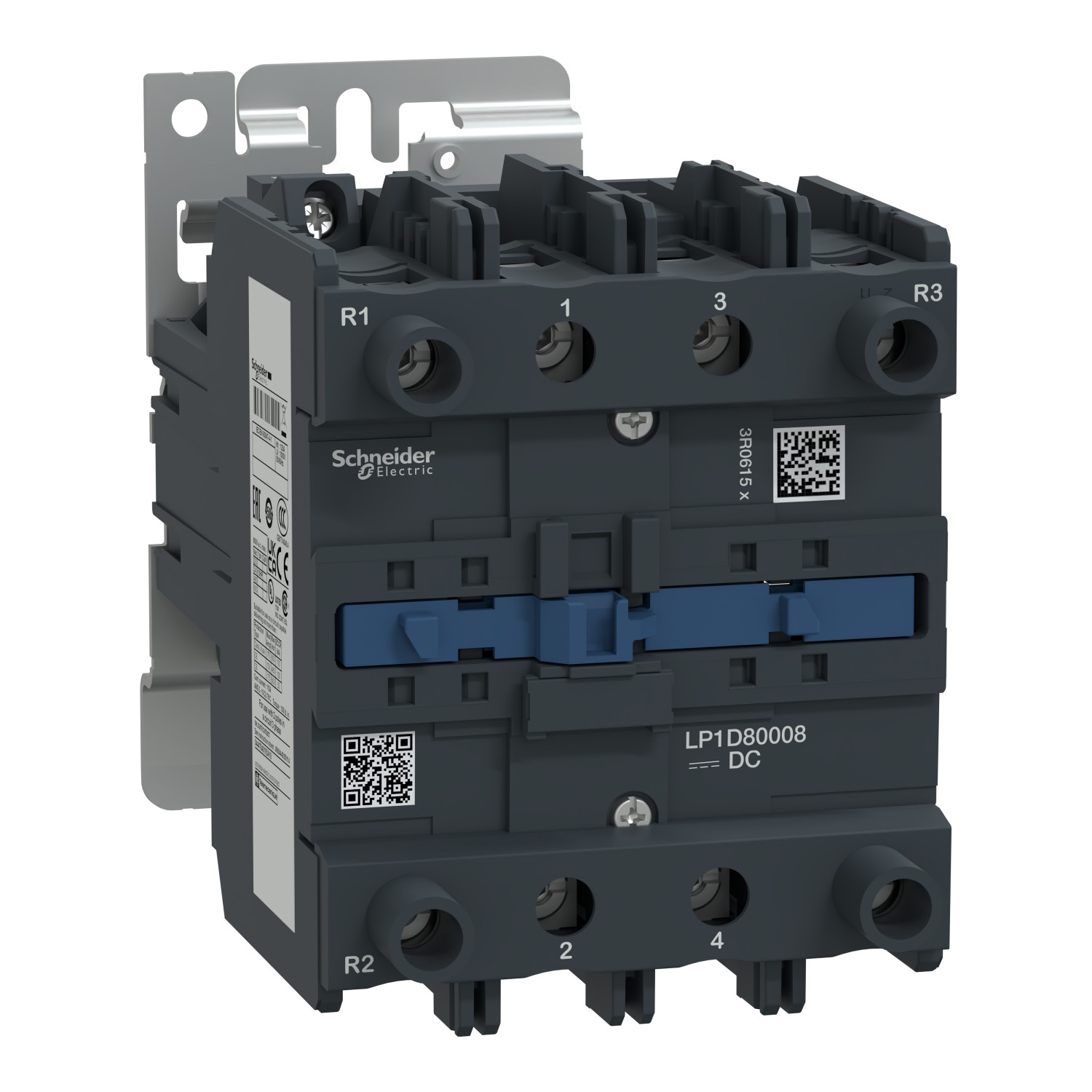 SCHNEIDER Stycznik-mocy-TeSys-D-4P-125A-2NO-2NC-cewka-220V-D-4PC LP1D80008MD