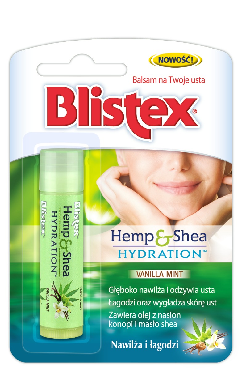 Blistex Balsam do ust Hemp&Shea