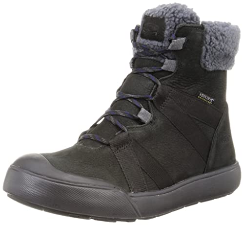 KEEN Damskie buty zimowe Elle wodoodporne, Czarny, 38 EU