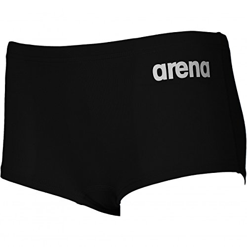 ARENA Szorty kąpielowe dla dzieci Solid Squared Jr czarny czarny/biały 14-5