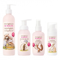 Sylveco Zestaw kosmetyków do pielęgnacji dziecka 3+ 50 ml + 150 ml + 290 ml + 300 ml
