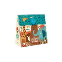 Puzzle Drewniana układanka Sawanna Mój Drewniany Świat Toyki