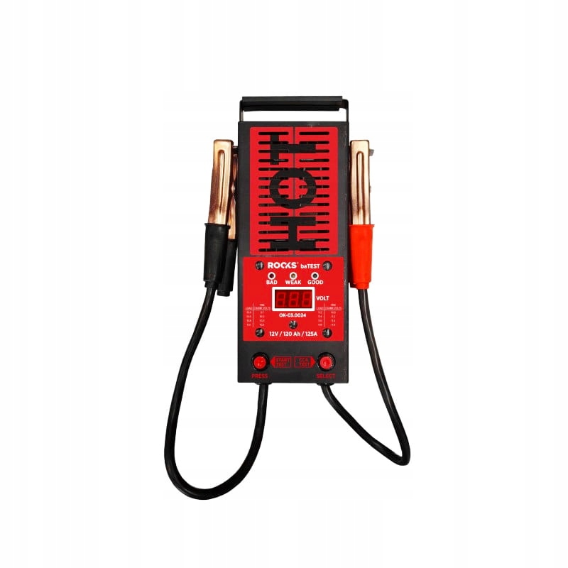 Cyfrowy tester akumulatorów 12v, 100a, 200-1000 cc