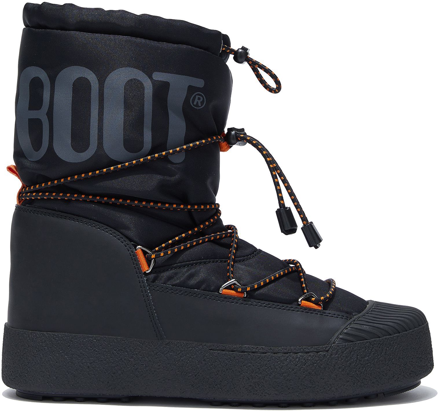 buty zimowe męskie MOON BOOT MTRACK POLAR Black/Orange