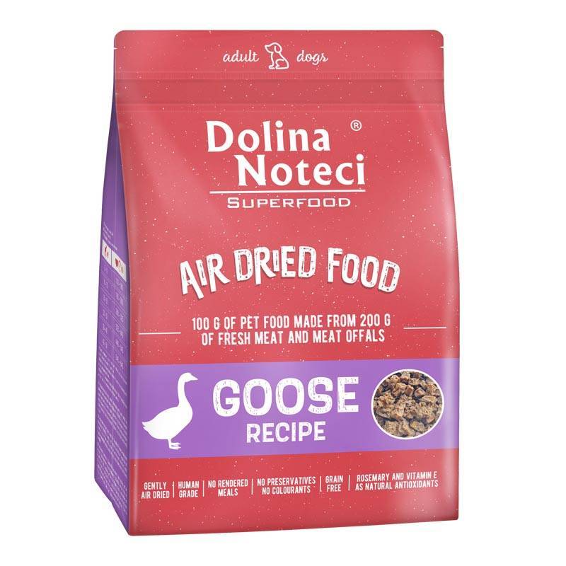 DOLINA NOTECI Superfood Danie z gęsi - karma suszona dla psa 5kg