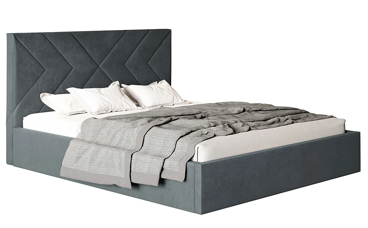 Tapicerowane łóżko 140x200 36 kolorów M4-K32