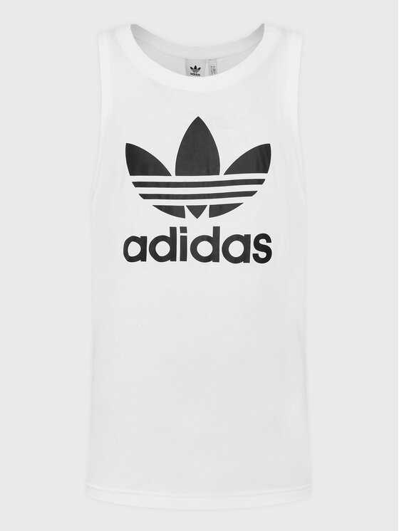 adidas Tank top adicolor Classics Trefoil IA4808 Biały Regular Fit