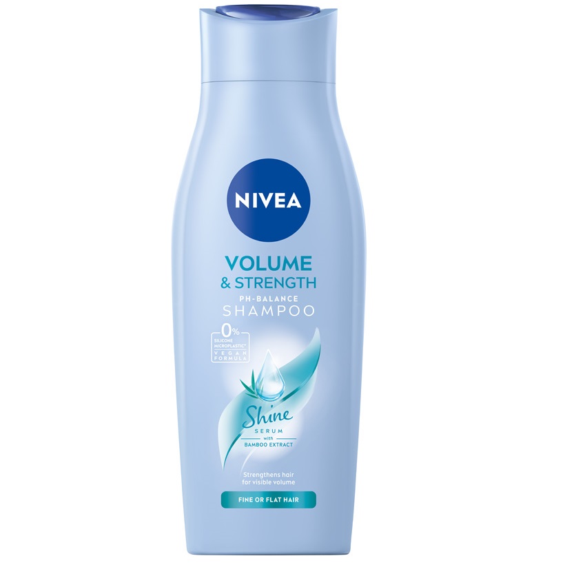 Nivea Volume & Strength łagodny szampon do włosów 400ml 94037-uniw