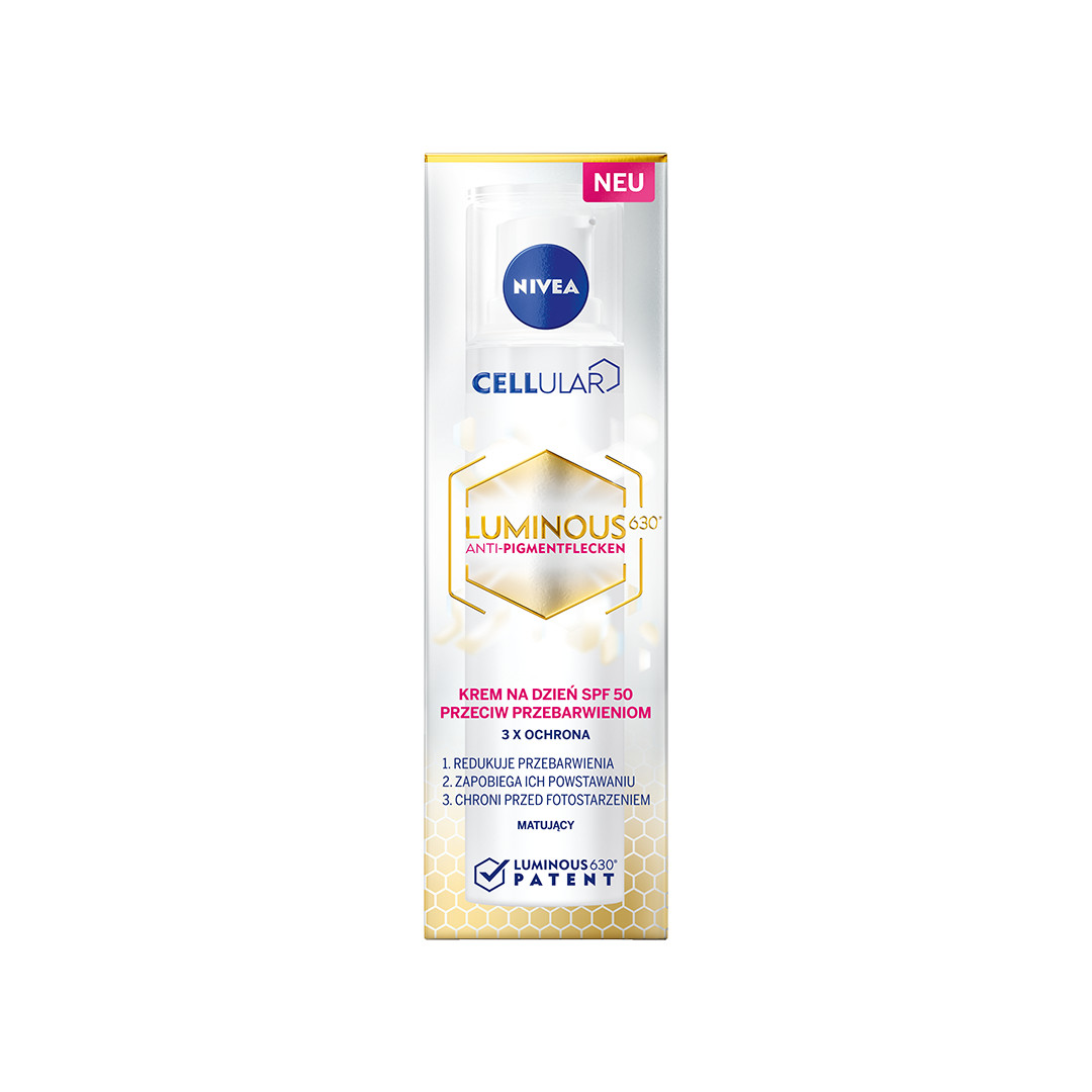 Nivea Cellular Luminous 630 krem na dzień przeciw przebarwieniom 40 ml