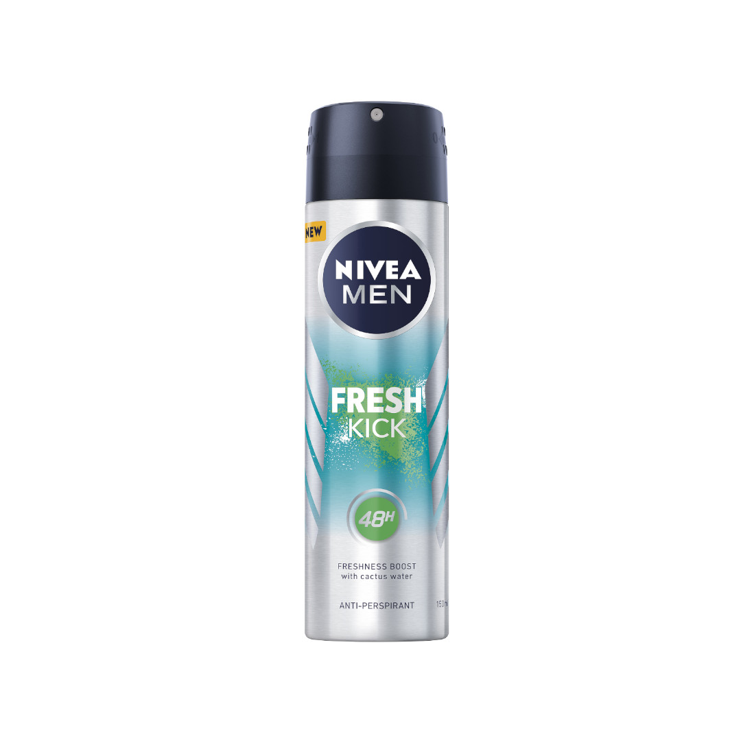Nivea Men Fresh Kick 150ml antyperspirant spray