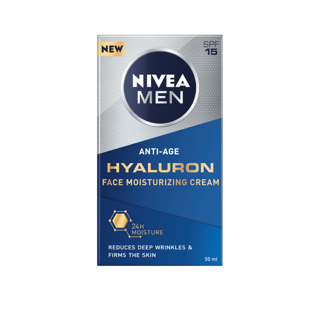 Nivea Men Hyaluron przeciwzmarszczkowy krem do twarzy 50ml 94569-uniw