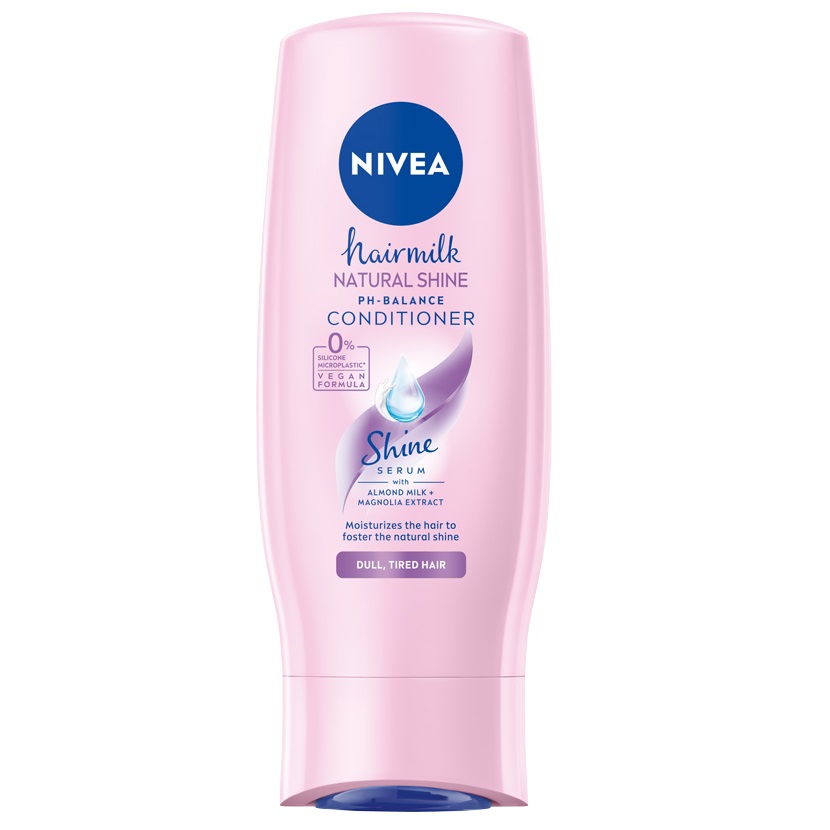 Nivea Hair Milk Natural Shine odżywka 200 ml dla kobiet