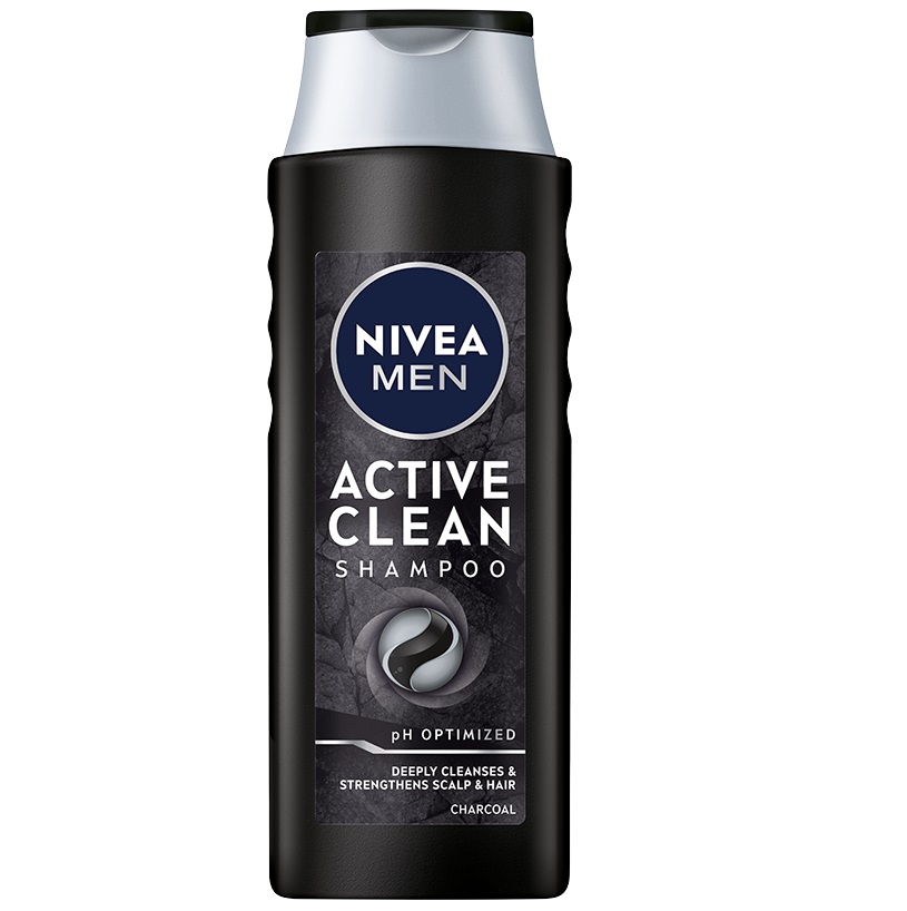 Nivea MEN Szampon do włosów Active Clean 400 ml 9005800244693