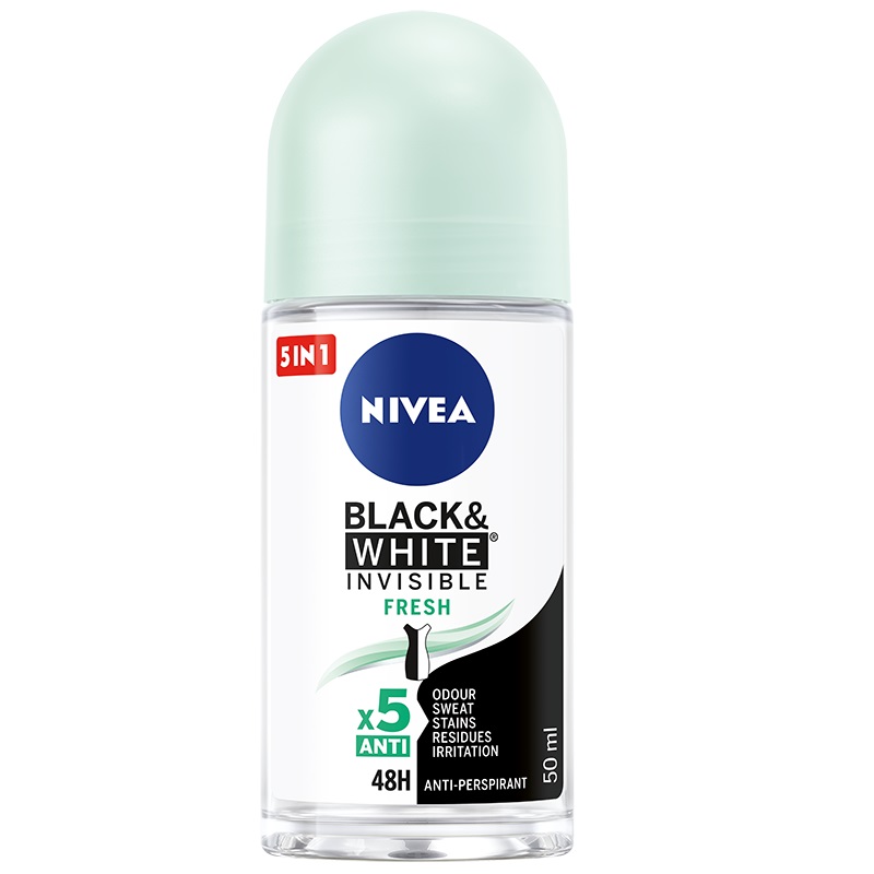 Nivea DAMSKI ANTYPERSPIRANT INVISIBLE FRESH ROLL ON 50 ML