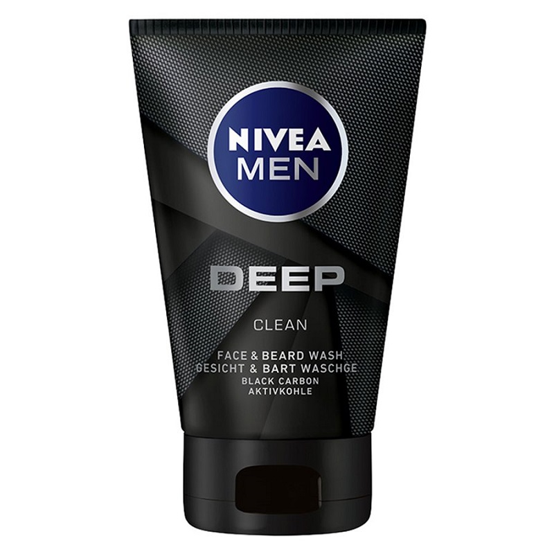 NIVEA NIVEA MEN Żel do mycia twarzy i zarostu Deep  100ml SO_110680