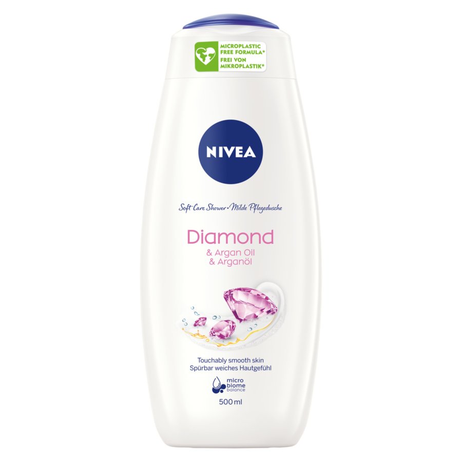 Nivea Care & Diamond żel pod prysznic 500 ml dla kobiet