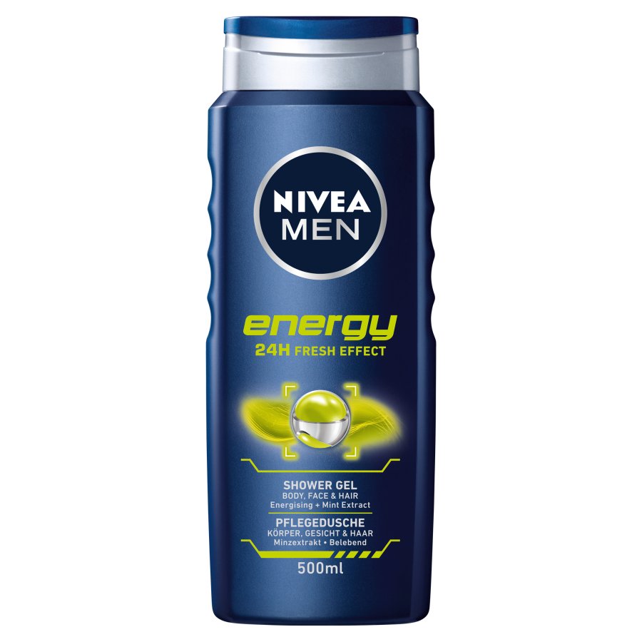 Nivea Żel pod prysznic for men Energy 500 ml