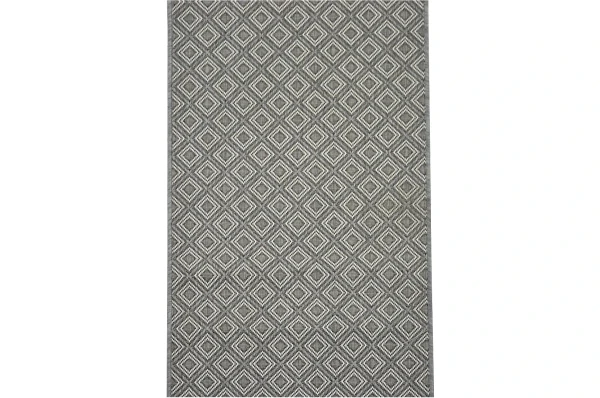 CHODNIK SZNURKOWY PALOMA GEOMETRYCZNY 16761 JASNY SZARY