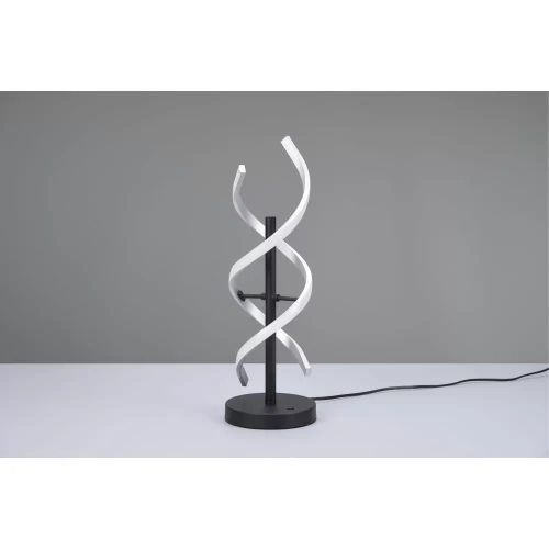 Sequence LED lampka stołowa 1-punktowa nikiel/czarna 541810205