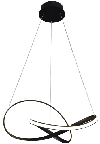 Milagro LAMPA WISZĄCA CAPPIO BLACK 36W LED ML6771