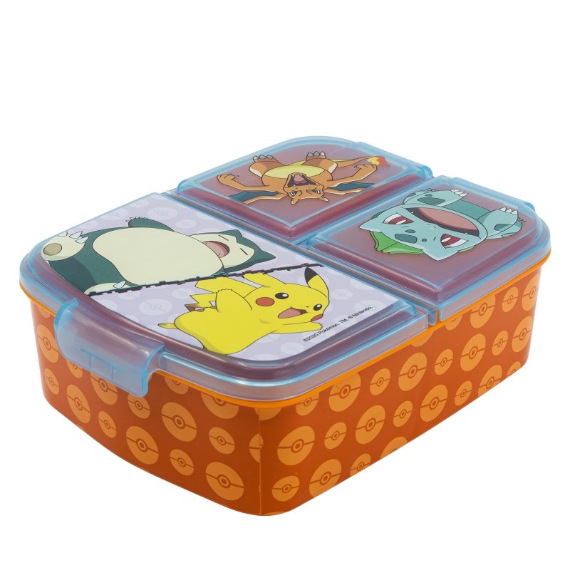 Lunchbox Dzielona śniadaniówka Pokemon