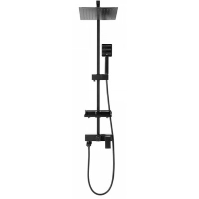 Rea Zestaw Prysznicowy Natryskowy JACK Black Czarny P7009