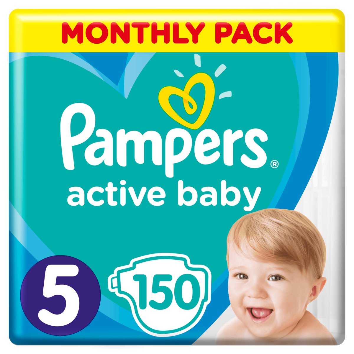Pampers Active Baby 5 150 szt.
