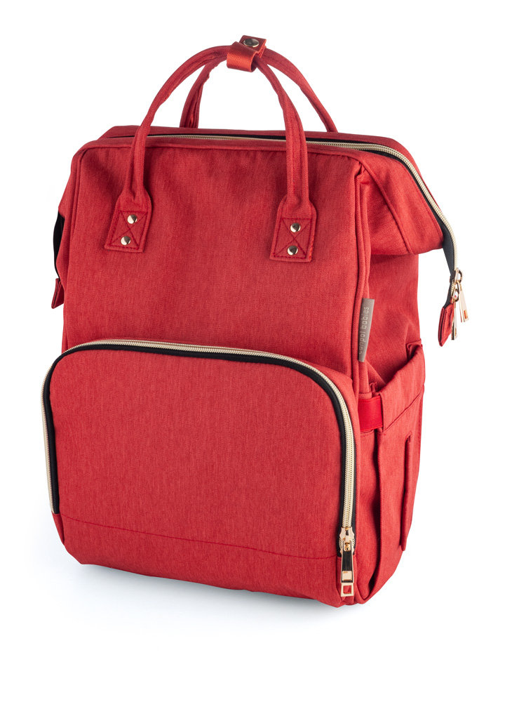 Canpol babies Plecak Do Wózka Czerwony + Akcesoria