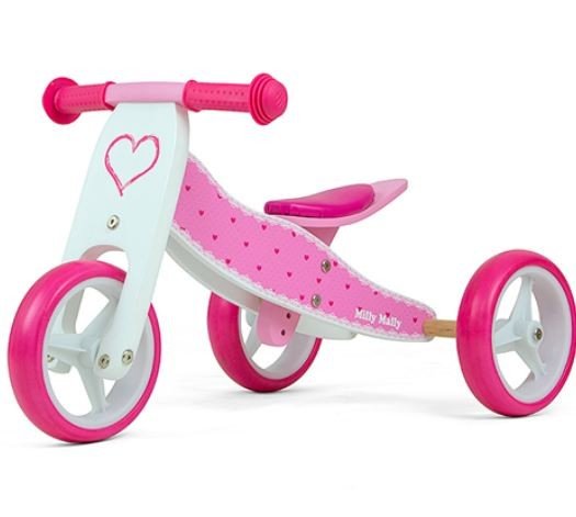 Milly Mally Rowerek Biegowy Pojazd Jake Hearts