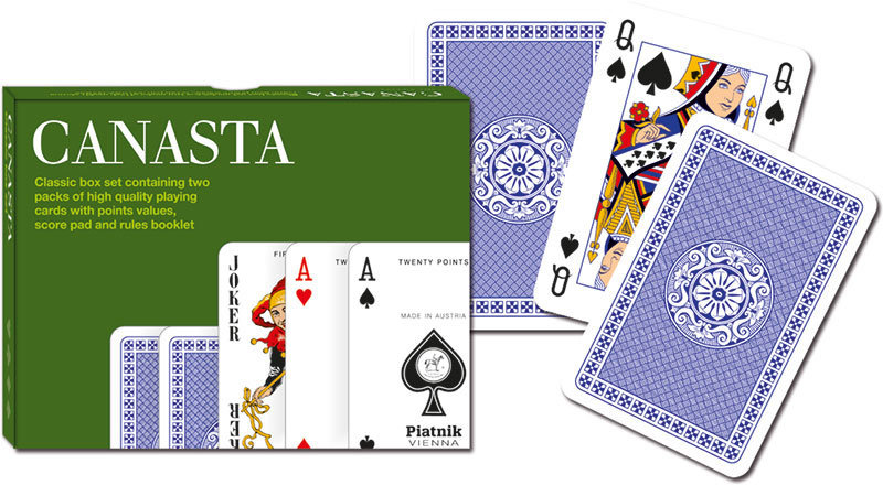 Piatnik Karty 2 talie Canasta New Classic