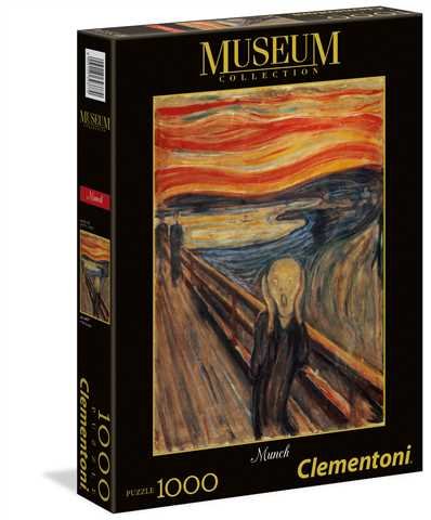 Clementoni 1000 Elementów Munch Krzyk 39377