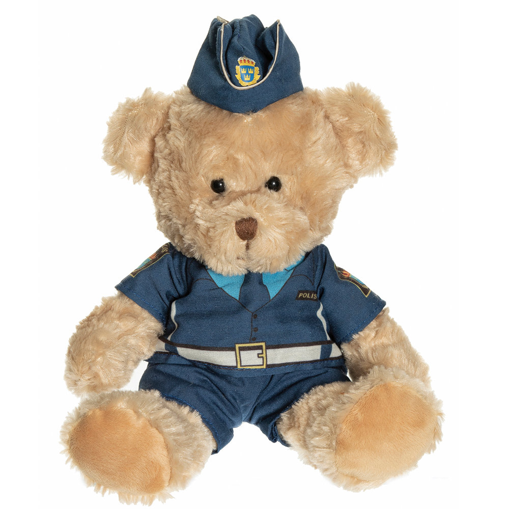 Teddykompaniet, pluszak Policjant, 28 cm
