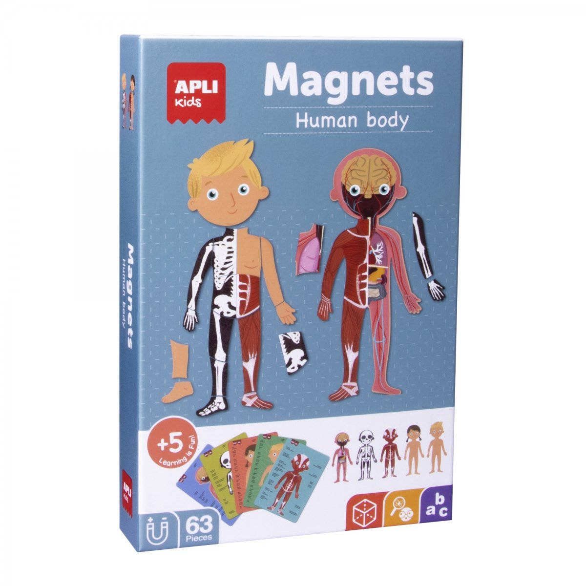 Magnetyczna układanka Apli Kids Ciało człowieka