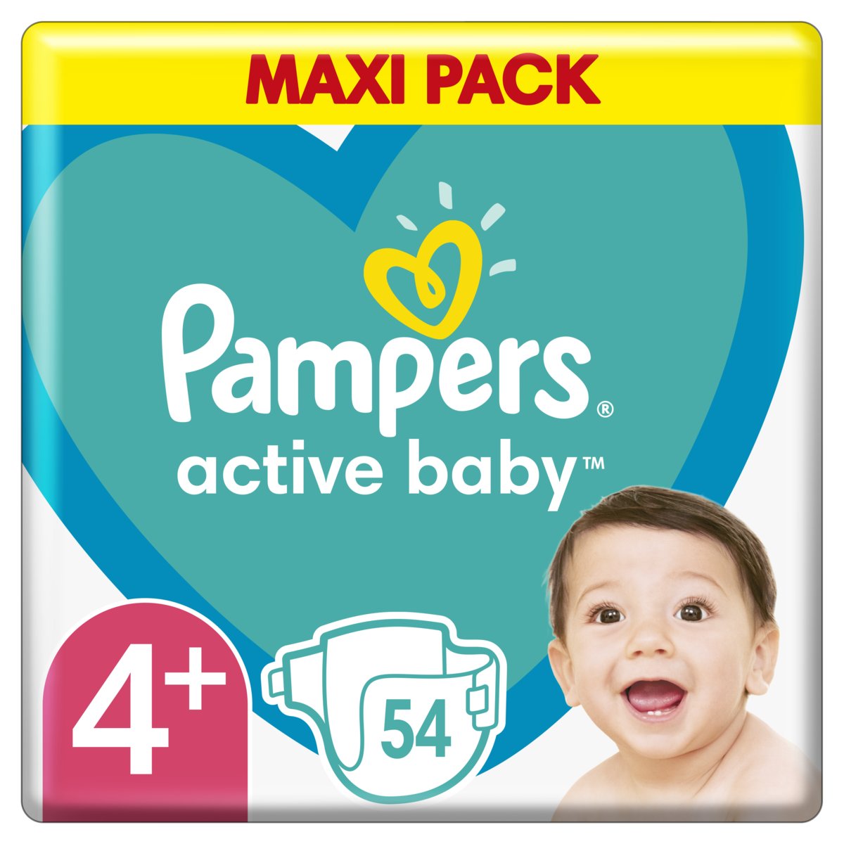 Pampers Pieluchy 4+ 10-15kg 5O41F4 5O41F4 SAM SAM