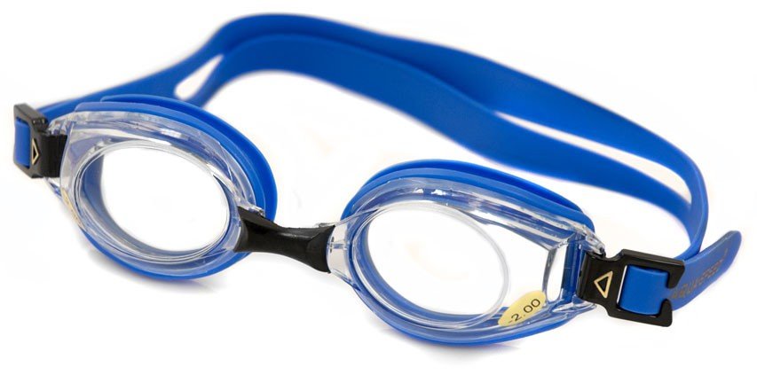 AquaSpeed, Okulary pływackie, korekcyjne Lumina, niebieskie, -1,5