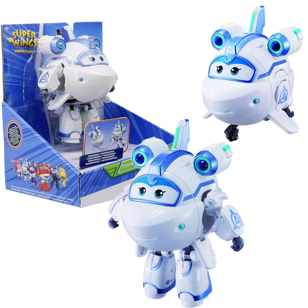 Cobi 740313. Super Wings. Supercharged. Pojazd - robot, Astra