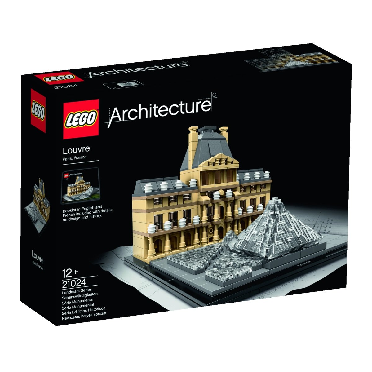 Lego Architecture Louvre 21024