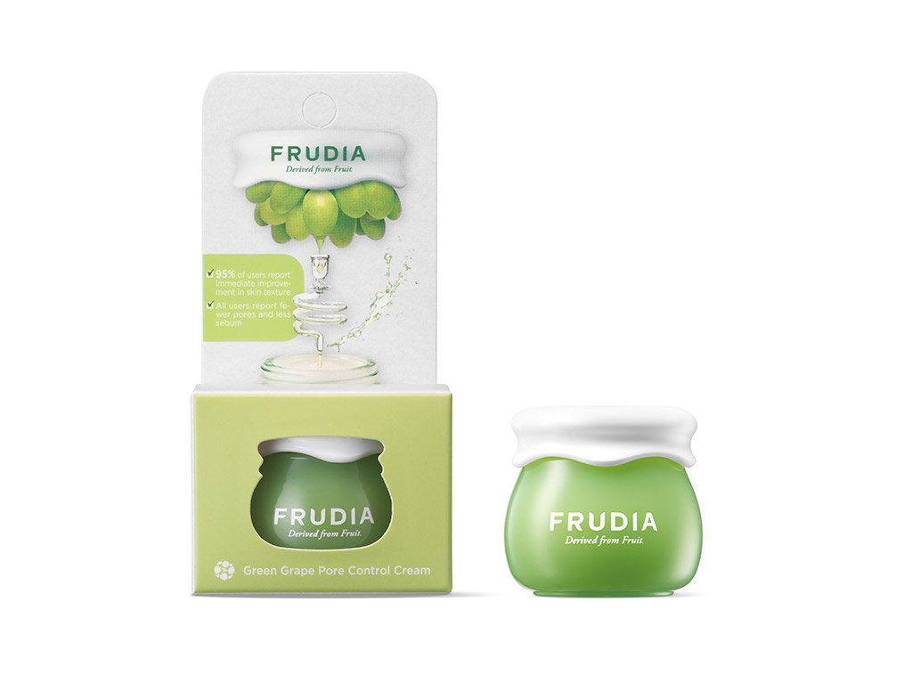 Frudia Green Grape Pore Control Cream Mini krem do cery tłustej na bazie ekstraktu z winogron 10g 99165-uniw