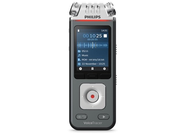 Dyktafon cyfrowy PHILIPS DVT7110, 8 GB