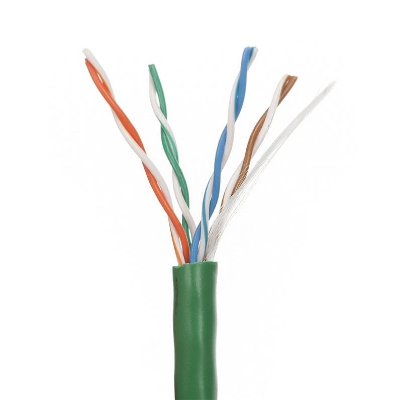 Kabel UTP 5e ALANTEC KIU5LINKA100GN, 100 m