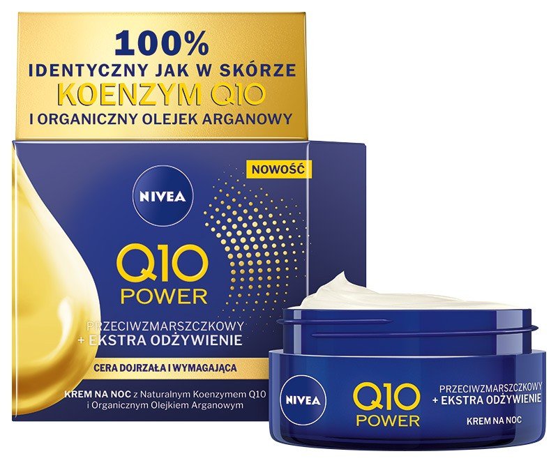 Nivea Q10 Power odżywczy krem na noc 50 ml