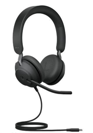 Jabra Evolve 2 40 MS Stereo Czarny