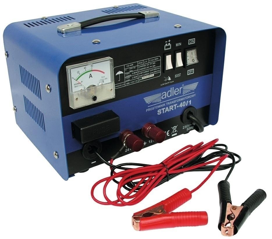 Adler START-40/1 Prostownik transformator. 12/24V