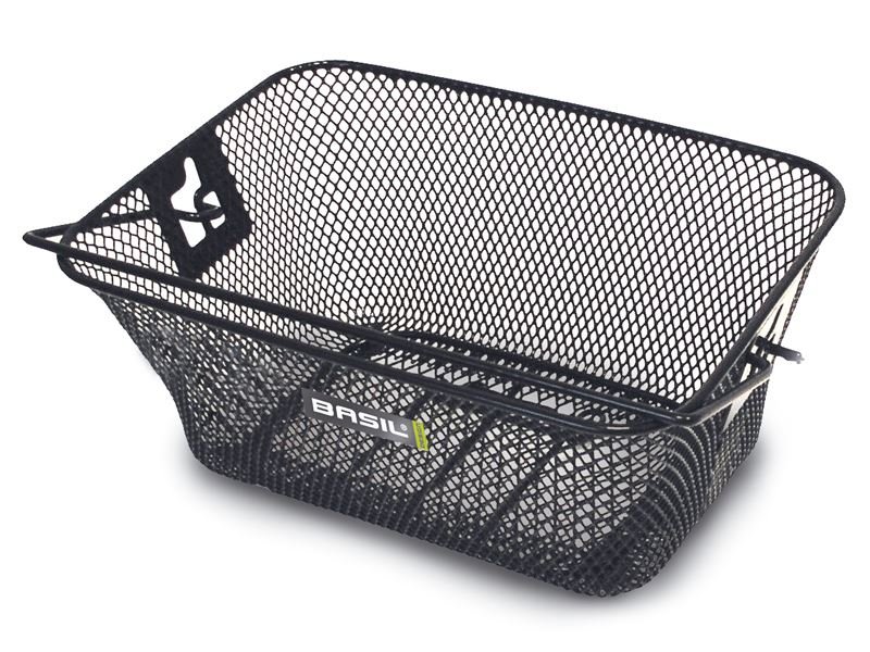 Basil 2128015500 koszyk na tylne koło dziecięce, czarna, 22 x 30 x 12 cm 31009