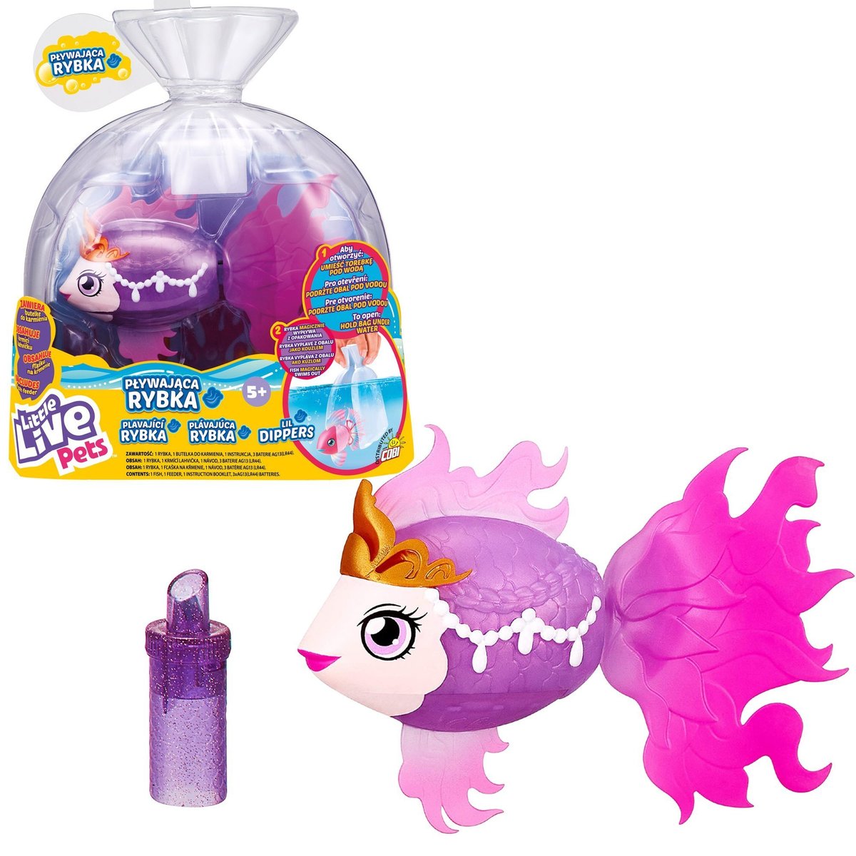 LITTLE LIVE PETS Interaktywna Pływająca Rybka