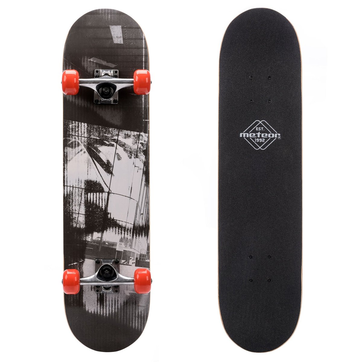 Meteor Deskorolka Skateboard Klasyczna Deska